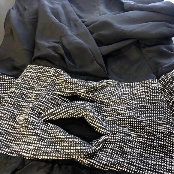 Thakoon Addition Black Sleeveless Faux Wrap Dress - Picture 2 of 8